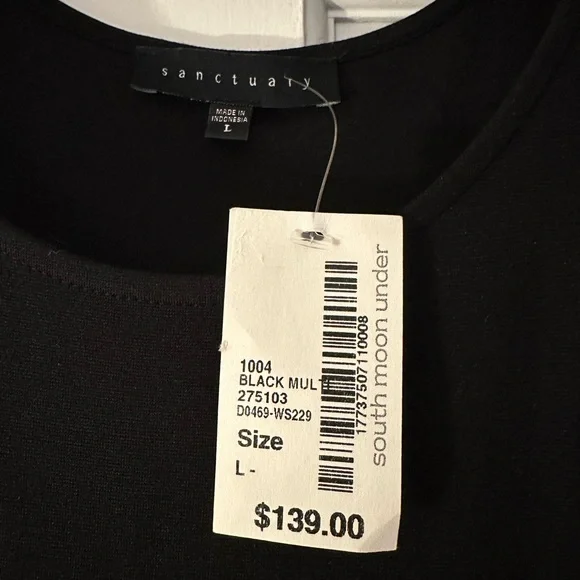 South Moon Under Sanctuary Black and Multicolor women’s maxi dress - Picture 5 of 6